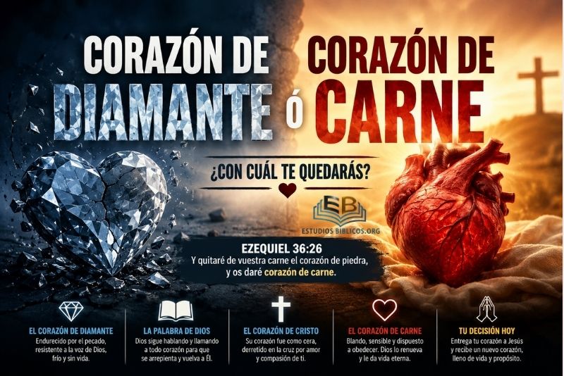 Corazón de diamante o corazón de carne