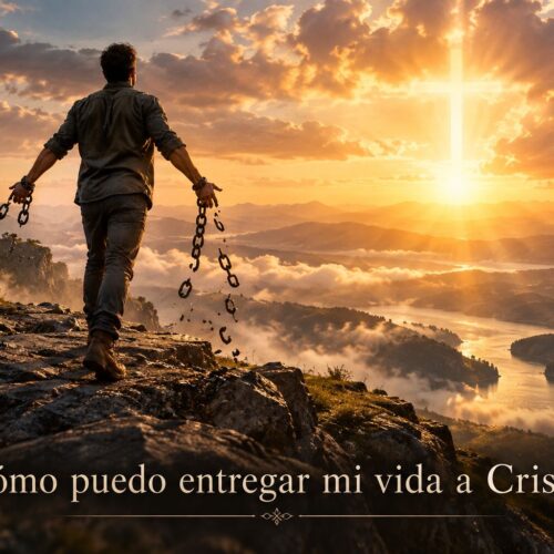 ¿Cómo puedo entregar mi vida a Cristo?