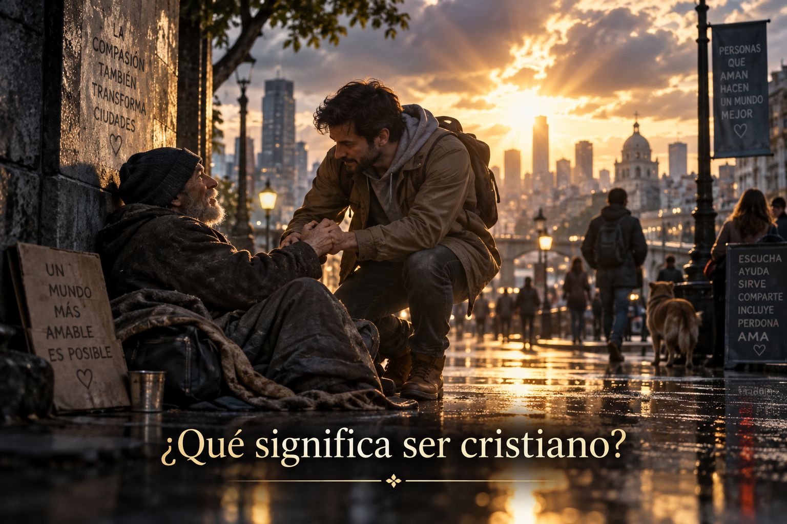 Qué significa ser cristiano